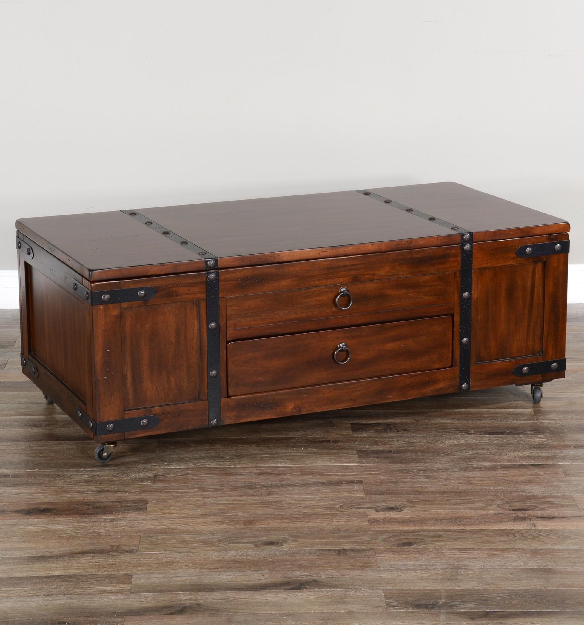 Lift top trunk sale